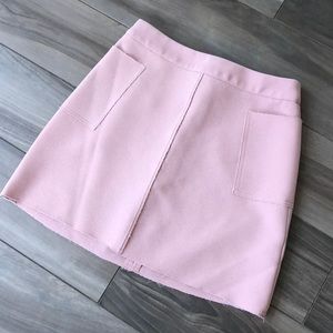 TOPSHOP pink skirt